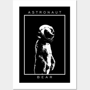 Astronaut Bear Posters and Art